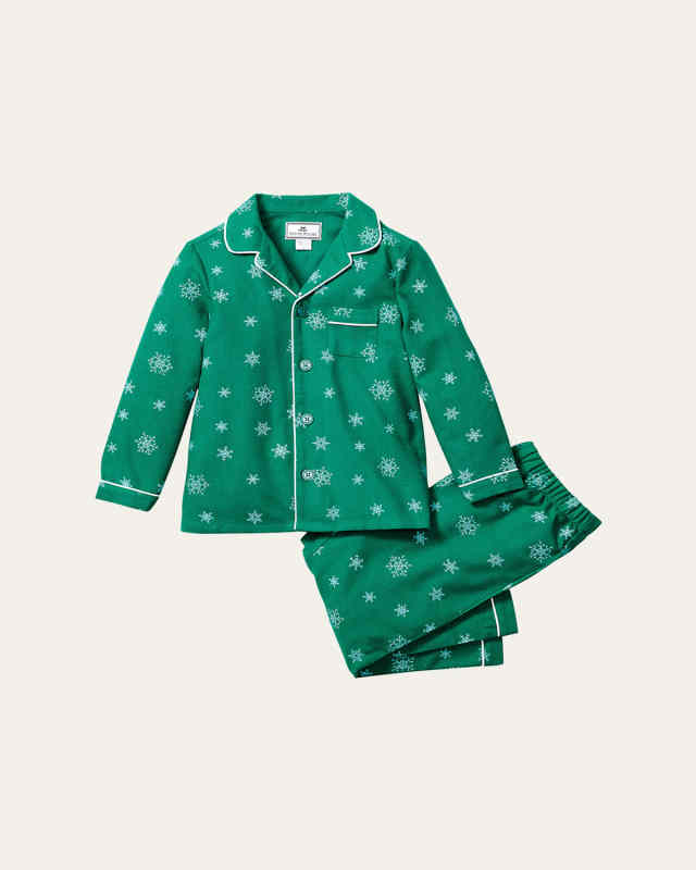 Boy's Emerald Wonderland Two-Piece Pajama Set, Size 6M-14